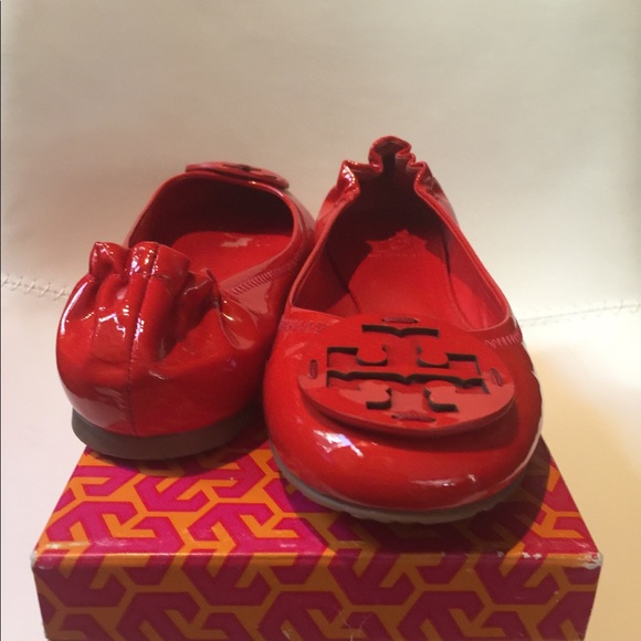 Tory Burch Shoes - Tory Burch Red Patent Leather